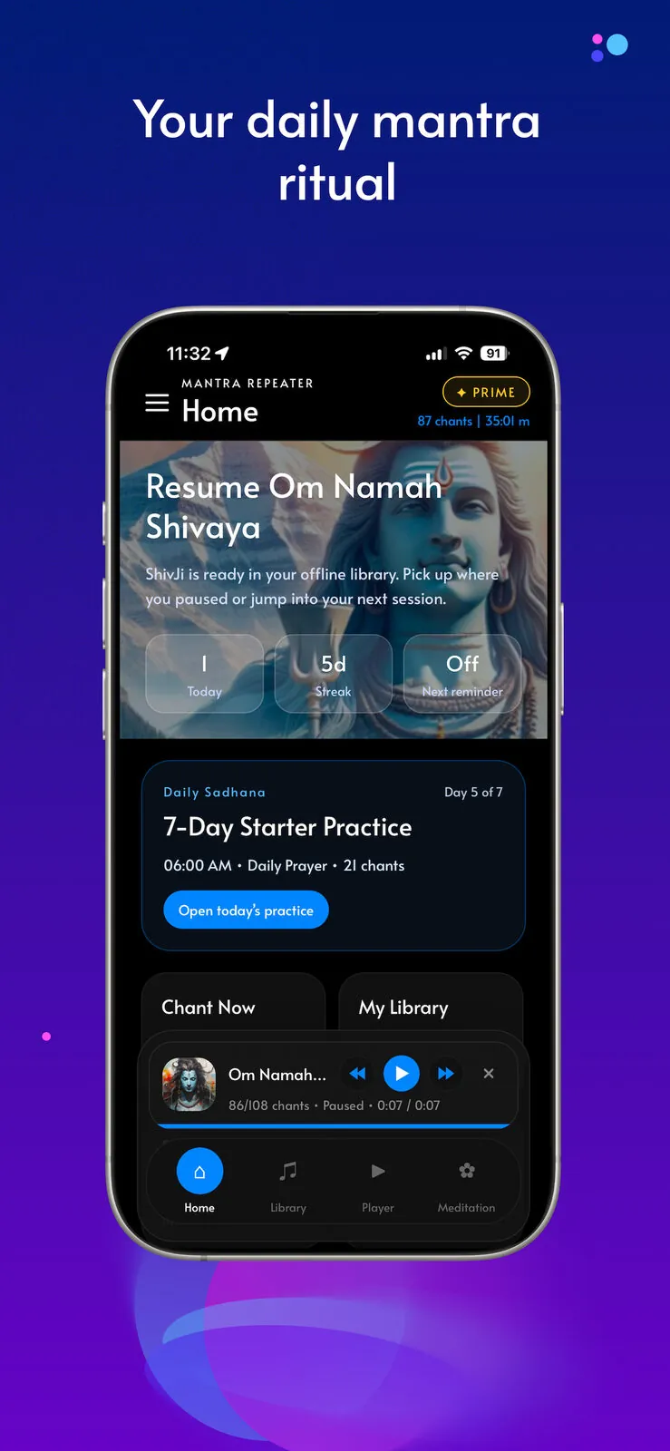 Experience the app