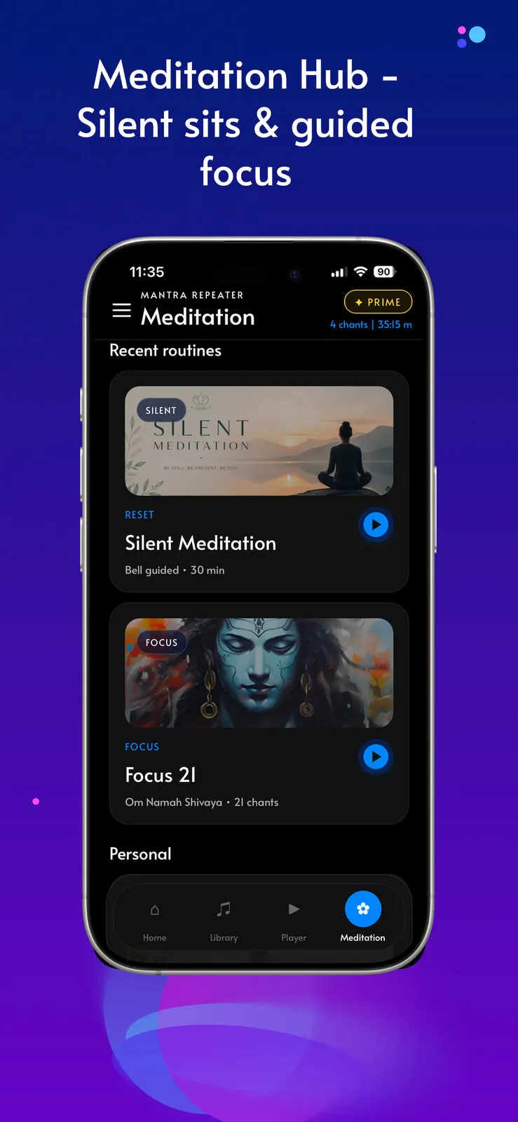 Experience the app